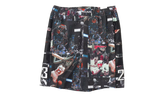 Jordan Flight AOP Printed Cat Scratch Shorts "Black" IF1841 010