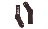 New Age Logo Socks "Mocha" GS143
