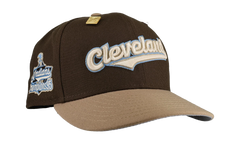59FIFTY Cleveland Indians 1995 Champions Fitted Hat "Walnut / Tan" 123451300785