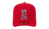 59FIFTY Anaheim Angels Fence A-Frame Fitted Hat "Red" 60693489