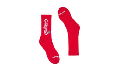 New Age Logo Socks "Red" NI3ICKZU
