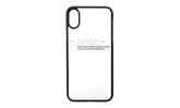 NASA Print Iphone XS Phone Case "Silver" HMPA003F197390189188