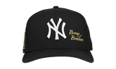 9FIFTY New York Yankees Bronx Bombers 27x Champs A Frame Snapback Hat "Black" NE278