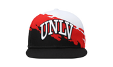 NCAA Paintbrush Snapback Cap "UNLV Rebels - White / Black" HHSS3302 LVEYYPPPWHBK