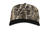59FIFTY New York Yankees 1999 World Series Fitted Hat "Black / Real Tree" NE253