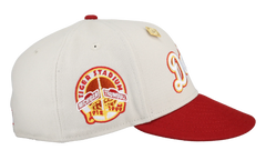 59FIFTY Detroit Tigers April 4th Collection Tiger Stadium Patch Fitted Hat "White / Red" 123451295289
