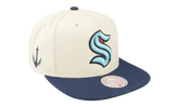 NHL Vintage Off-White Snapback Cap "Seattle Kraken - Off White" 6HSSSH22085 SKROFWH