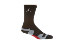 Jordan Game Dry Crew Socks "Black Grey Red" 441342 016