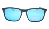 Rave Polarized Sunglasses "Black / Polar / Blue Mirror" FD1849 014