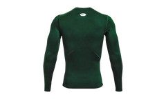 HeatGear Compression Long Sleeve "Forest Green / White" 1361524 301