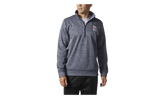 USA Flag Tech Fleece 1/4 Zip Jacket "Collegiate Navy Heathered" CV2273