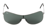 Highstreet Shield Sunglasses "Gun Metal" RB3211-004-71_38