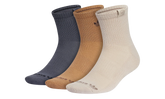 TREFOIL MID CREW SOCKS "Brown / Khaki / Gray" GC3075C