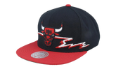 NBA Life Line Snapback Cap "Chicago Bulls - Black" HS9550 CBUBLCK