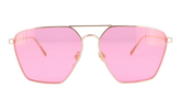 Rectangle Sunglasses "Shiny Gold" MCM130S-726