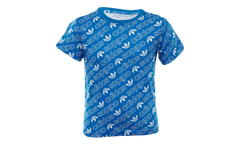 Trefoil Monogram Tee TD "Blue" DN8158