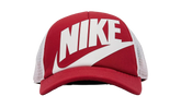 RISE CAP OVERSIZED FUTURA TRUCKER "Gym Red / White" HV8699 687