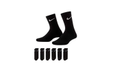 Dri-FIT Performance Basics Crew Socks (6 Pairs) GS "Black" UN0019 023