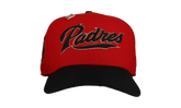 59FIFTY San Diego Padres 40th Anniversary Fitted Hat "Red / Black" NE357
