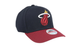 NBA Team 2 Tone 2.0 Stretch Snapback Cap "Miami Heat - Black / Red" HHSS3265 MHEYYPPPBKRD