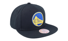 NBA Core Basic Snapback Cap "Golden State Warriors - Black / Grey" 6HSSJS19078 GSWBKGY