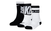 Sport Graphic Crew Socks (3 Pack) GS "Black / White" BN0679 023