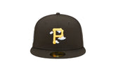 59Fifty MLB Pittsburgh Pirates Comic Cloud Fitted Hat "Black" 60243859