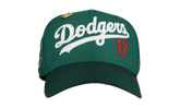 59FIFTY Los Angeles Dodgers "Dodger Stadium" Fitted Hat ""Dodger Stadium" 2-Tone Green / White" NE138