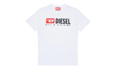 Short Sleeve Distressed Logo T-Shirt GS "White" J02475 00YI9 K100