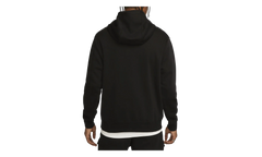 Air Fleece Pullover Hoodie "Black / Summit White" FN7691 010