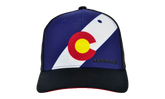 Indy Passport Trucker Hat "Black / Colorado" FOS900914 26L