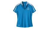 Novelty Sleeveless Polo WMNS "Glow Blue" EI7529