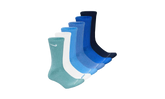 Everyday Plus Cushioned Training Crew Socks "Blues - (6 Pairs)" SX6897 937