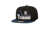 MLB Text Stack 1 Snapback Cap "New York Yankees - Black" HS8525 NYYBLCK