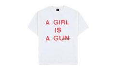 Girl Is A Gun SS Tee "White" P26SP082-WHT