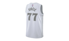 NBA DALLAS MAVERICKS CITY EDITION JERSEY GS "77 DONCIC - White" 9Z2B7BU8P24 MAVL
