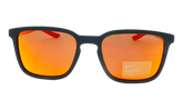 Circuit Polarized Sunglasses "Matte Black / University Red / Brown / Red Mirror" FJ2234 012
