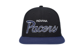 NBA Hardwood Classics Script 2.0 Snapback Cap "Indiana Pacers - Black" HHSS3282 IPAYYPPPBLCK