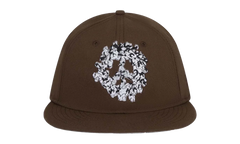 Peace Wreath Snapback Hat "Brown" DT571