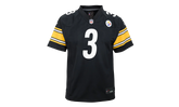 Russell Wilson #3 Replica Carbon Jersey GS "Black / Yellow" 9Z1B7F1P9 STEWR
