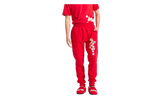 Scrabble Reverse Weave Jogger Pants "Scarlet" P3700 590723040