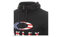 Bark Full Zip Hoodie "Black / American Flag" 461643 01V