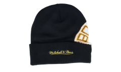 NHL Vintage Cricket Knit Beanie "Boston Bruins - Black" HCFK7268 BBNYYPPPBLCK