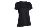 Tech V-Neck Short Sleeve T-Shirt WMNS "Black" 1255839 002