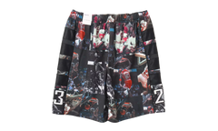 Jordan Flight AOP Printed Cat Scratch Shorts "Black" IF1841 010