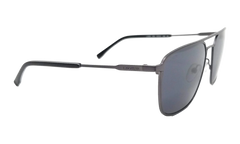Rectangle Sunglasses "Matte Silver" L194S-033