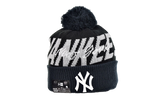 New York Yankees Confident Knit Beanie "Black / Grey" 60268826