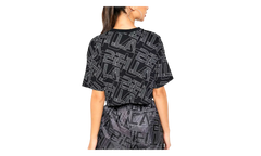 Brea Crop T-Shirt WMNS "Black / White" LW933266 001