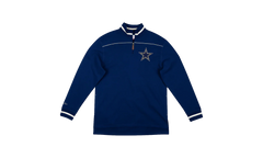 NFL Team Issued French Terry 1/4 Zip Pullover "Dallas Cowboys - Navy" FQZPAJ19031 DCONAVY