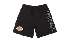 NBA Nylon Short "Los Angeles Lakers - Black" SHORAJ19015 LALBLCK
